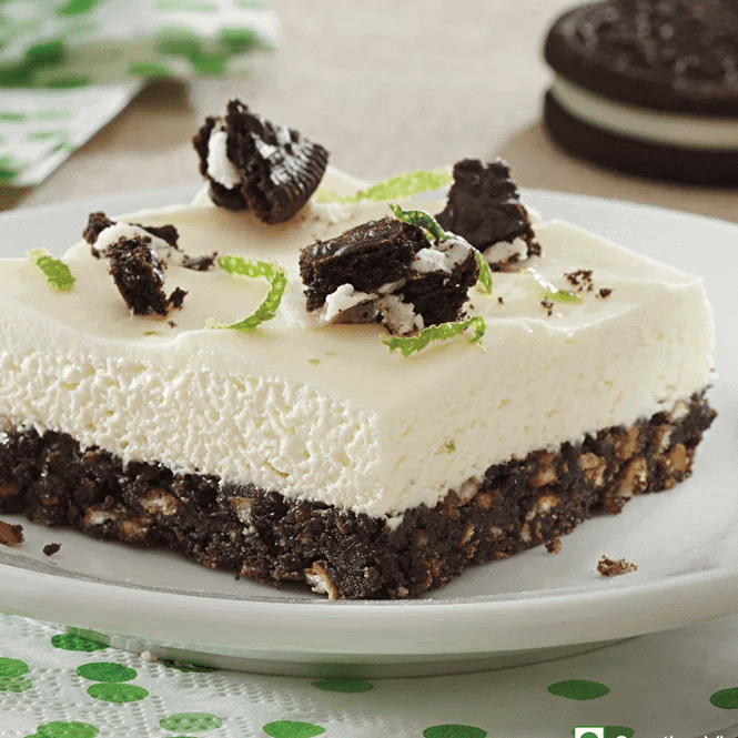 Oreo No-Bake Margarita Bars