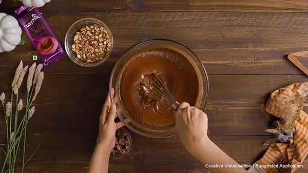 Halloween Chocolate Cake Step 6