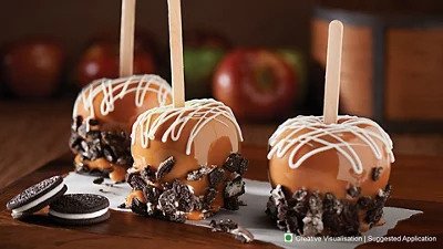 OREO Caramel-Dipped Apples
