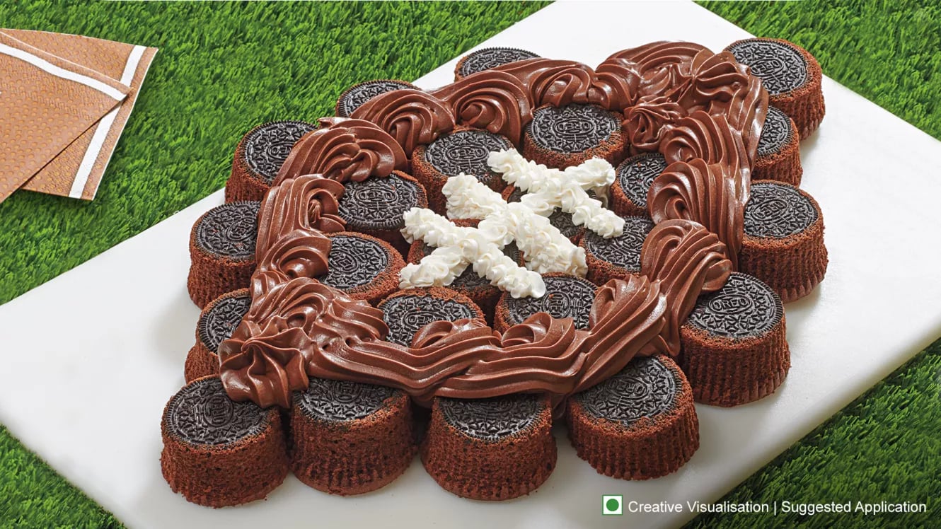 OREO Football Cake