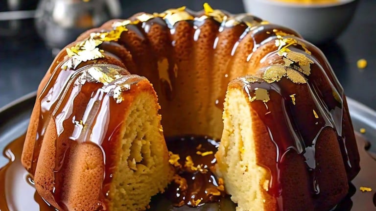 10 Day Durga Puja and Navratri Sweets Special: Gulab Jamun Cake