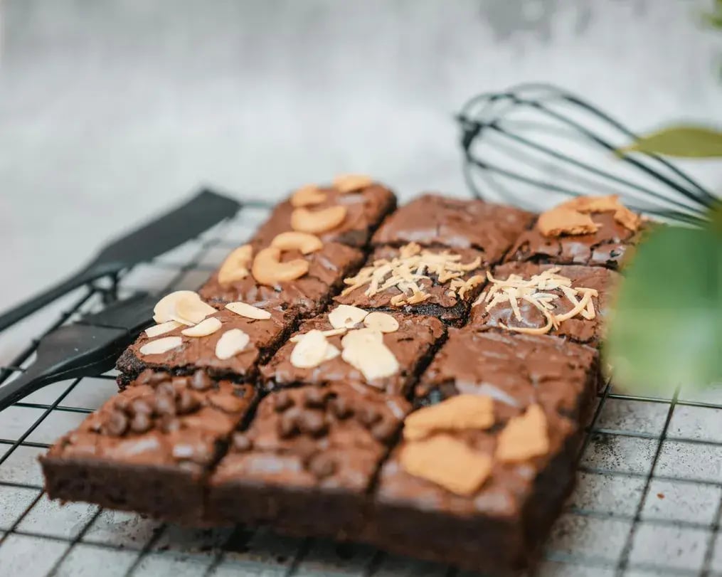Brownies On Wire Rack