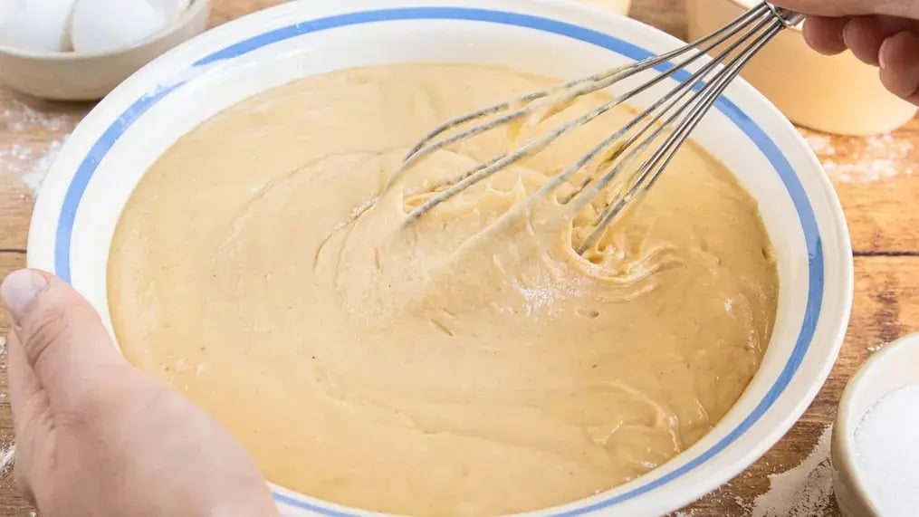 Mixing Pancake Batter