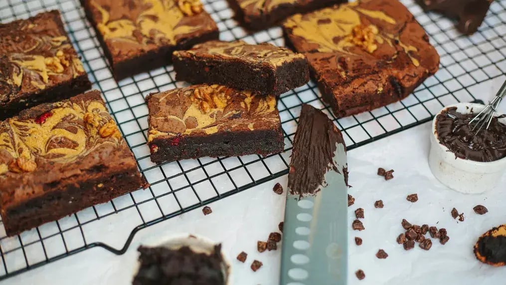 Brownies In Oven