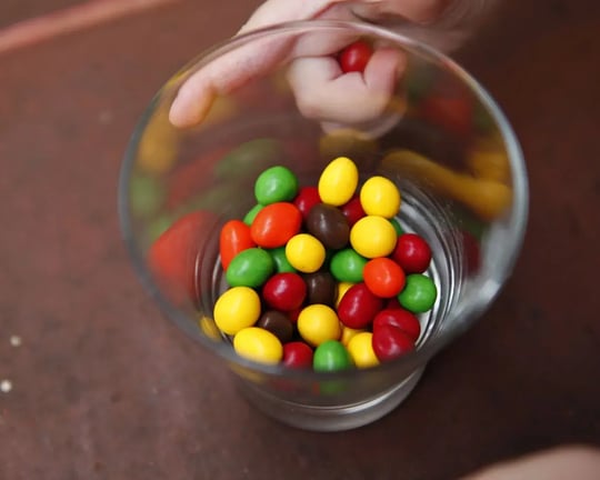 Cadbury Gems for Mango Mousse with Gems Sprinkles