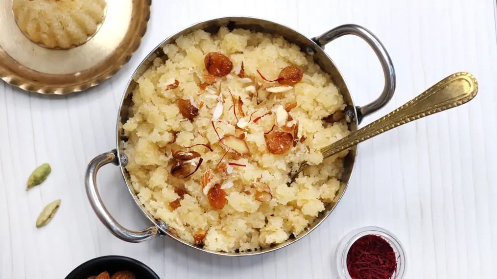 Sweet Pongal Recipe Temple Style