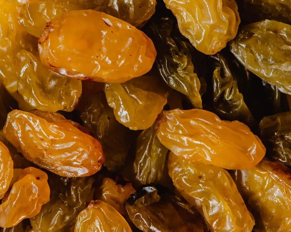 Soaked Raisins