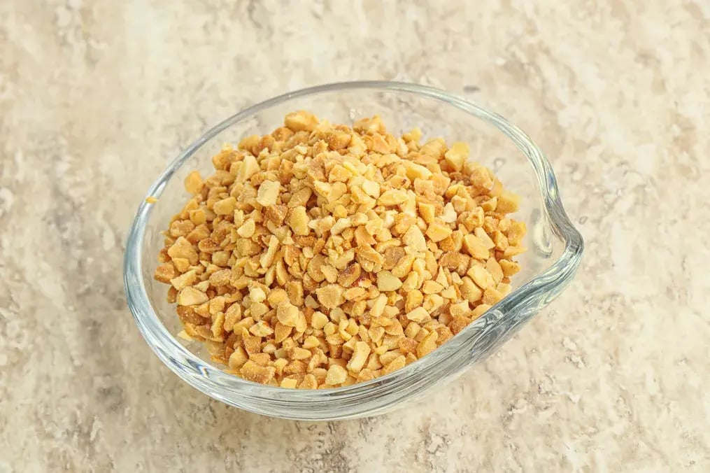 Add Crushed Peanuts or Dry Ginger for a Twist