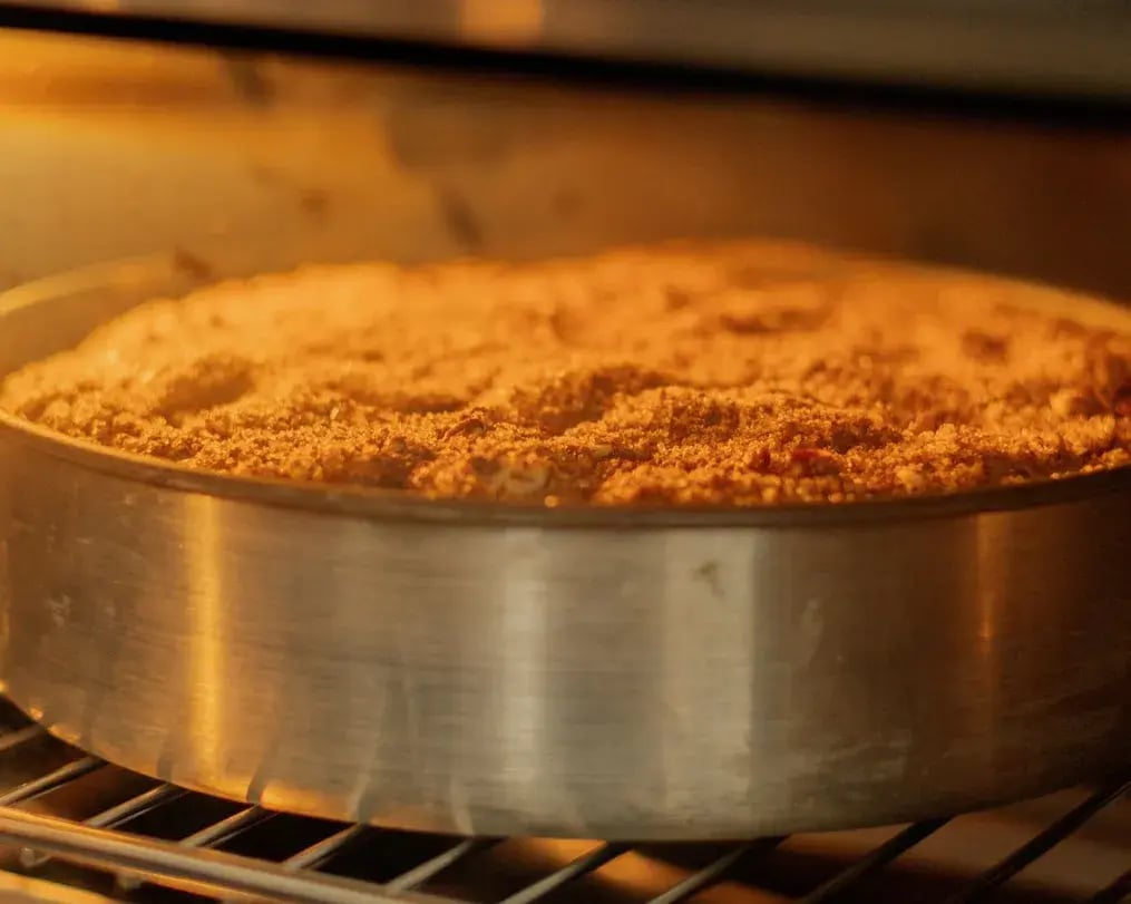 Pie Baking In The Oven