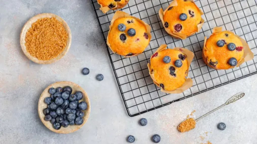 Blueberry Yogurt Muffins