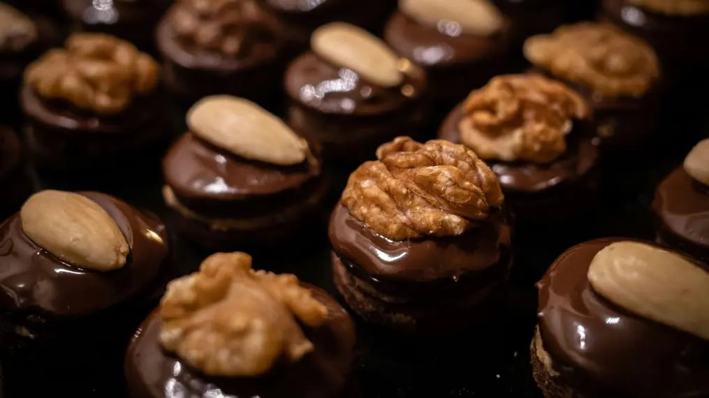 Portion Controlled Dark Chocolate Desserts