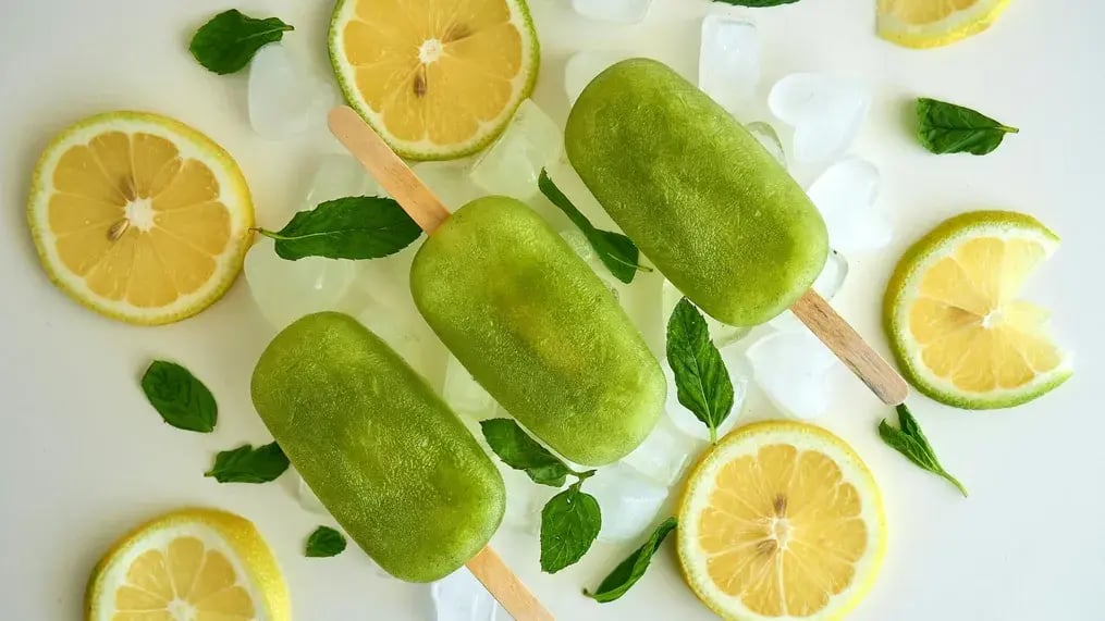 mint popsicles