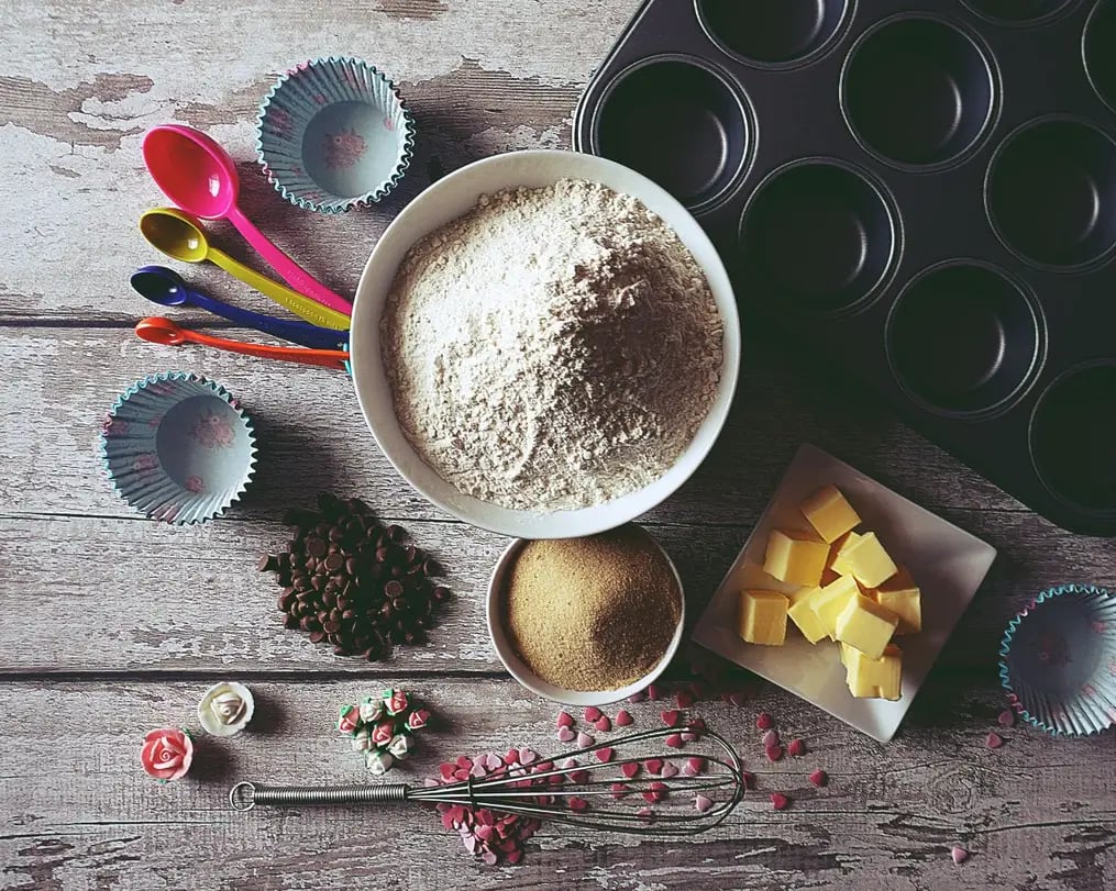all of cupcake ingredients