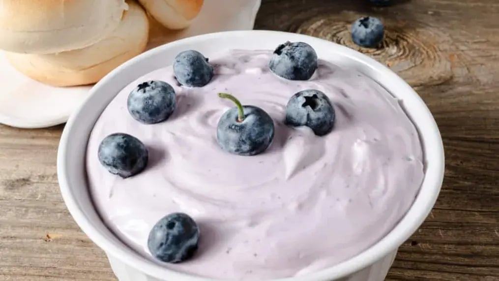 Blueberry Whipped Cream Dip