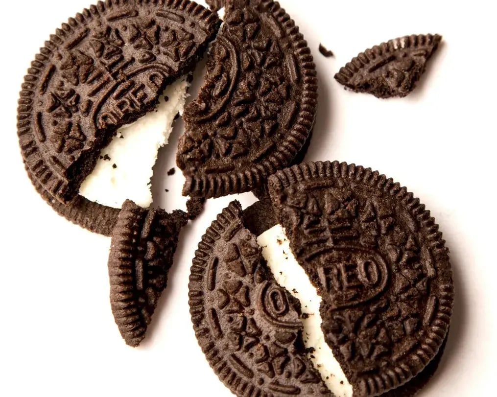 Oreos closeup