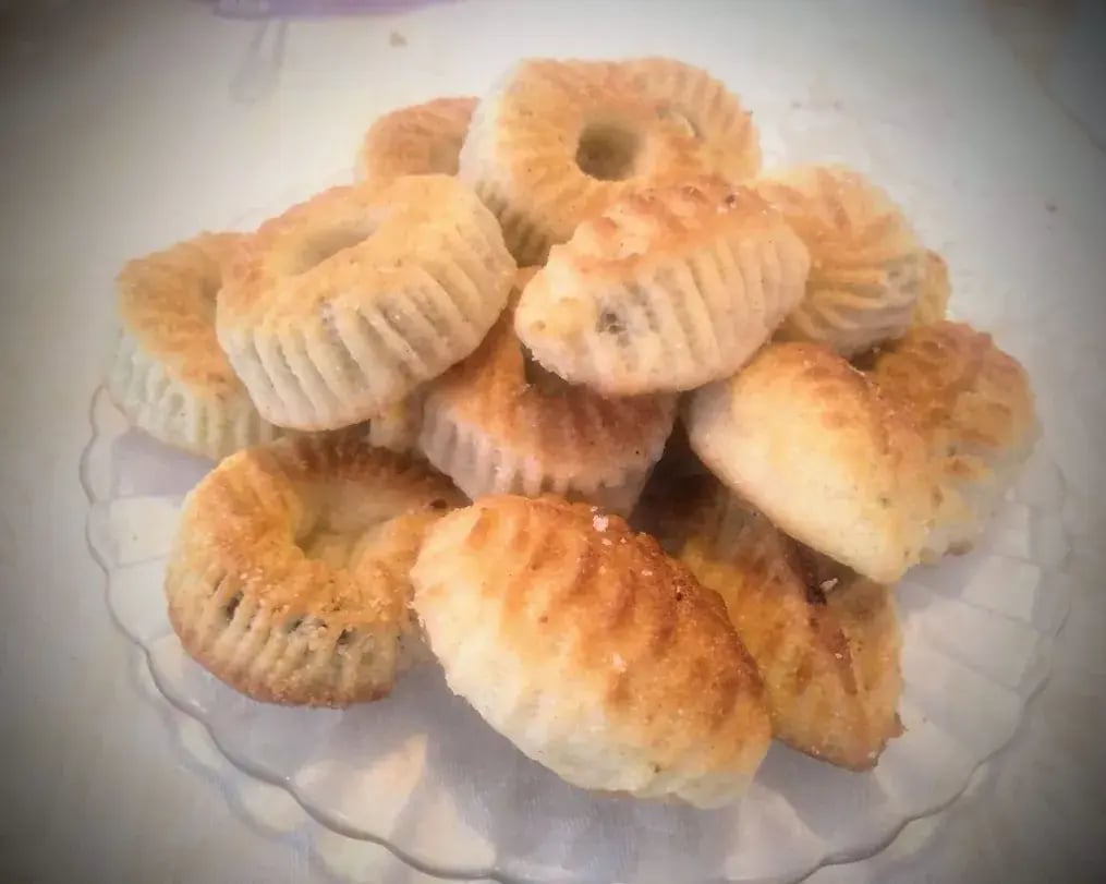 Fresh Maamoul Cookies Served On Plate