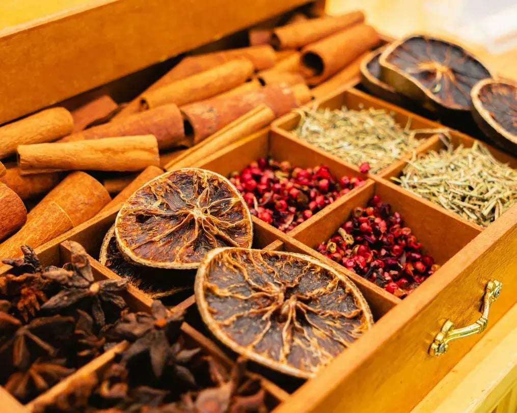 Spices And Citrus.