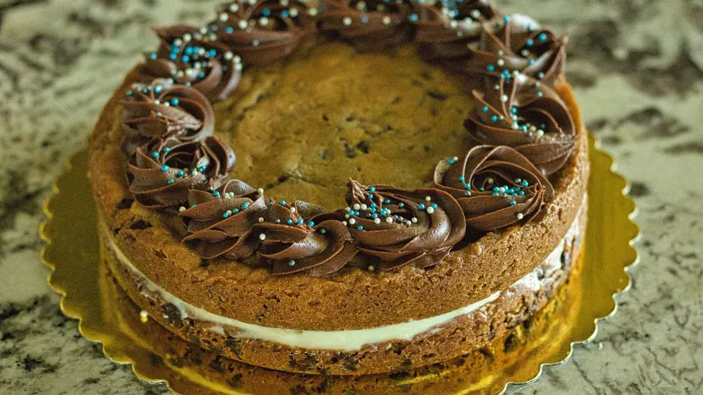 Chocolate Torte Cake with Dry Fruit Layers: Rich & Elegant