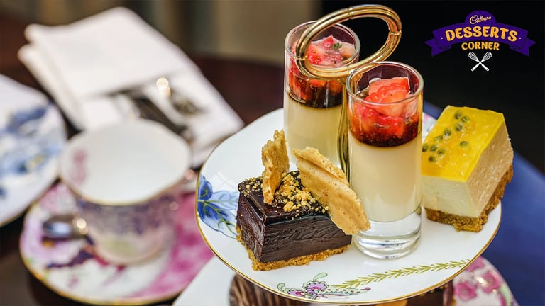 Feature Image - Display Of Petit Fours For High Tea