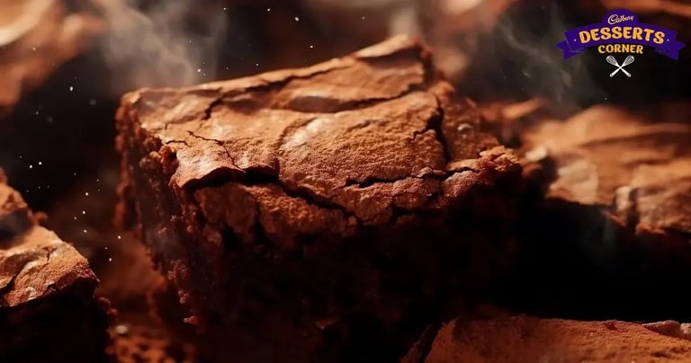 Feature Image - Decadent Chocolate Brownies With Gooey Centre