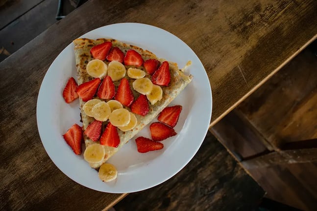 A delicious crepe cake recipe for those sans the sweet tooth