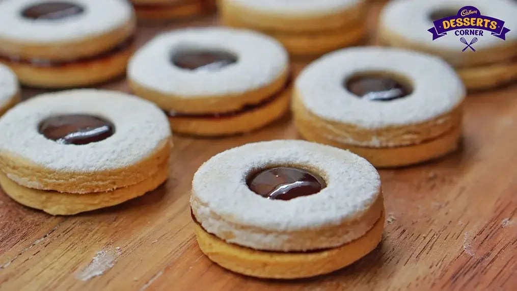 Austrian Linzer Cookies