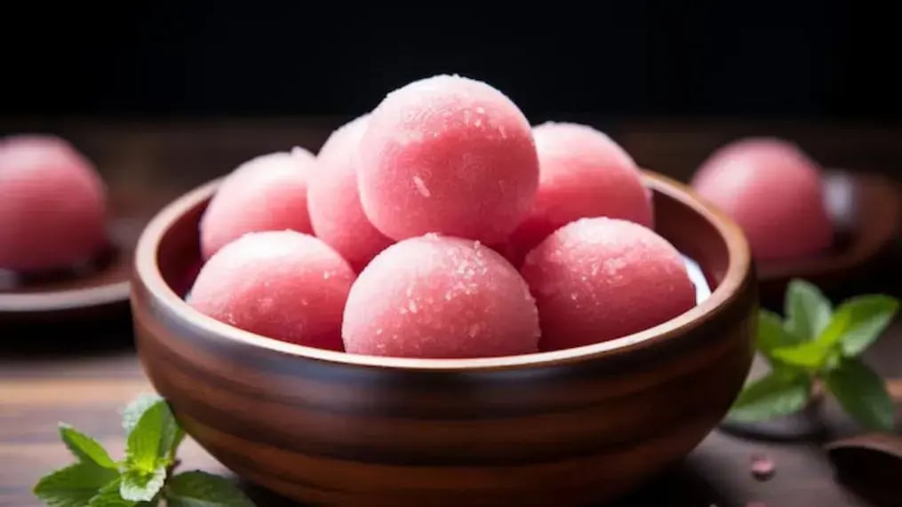 Add The Sweet And Tangy Fusion Of Cherry To The Classic Rasgulla With This Recipe