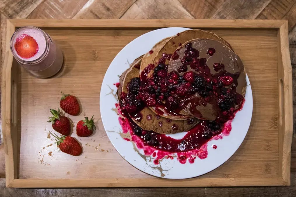 Apple Cider Butterscotch Pancakes with Crispello - Introduction