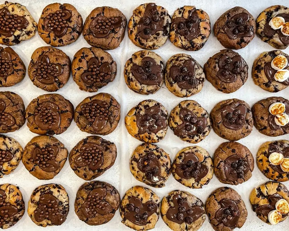 Chocolate Swirl Cookies