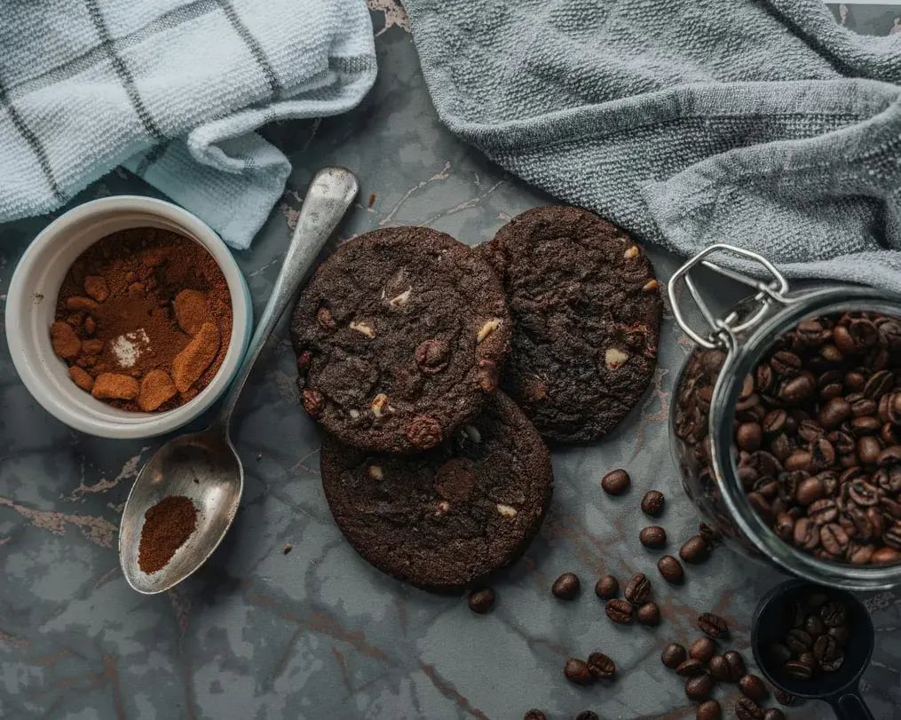 Coffee Chocolate Chip Cookies