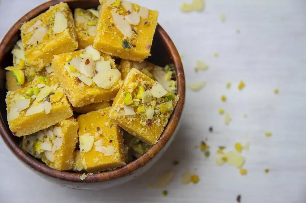 Banana Coconut Barfi