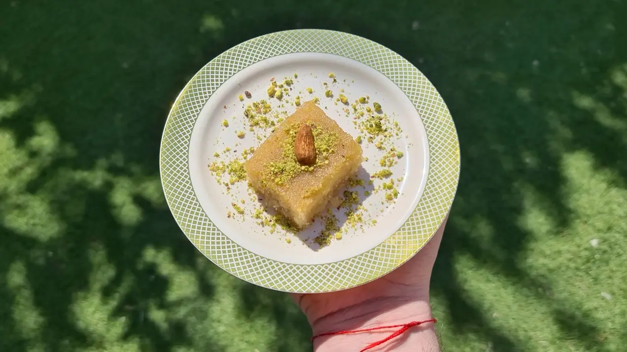 Basbousa Bliss A Closer Look At The Middle Eastern Semolina Cake