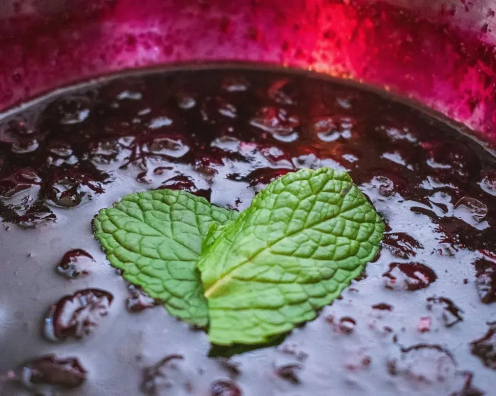 Berry Compote For The Chocolate Mousse