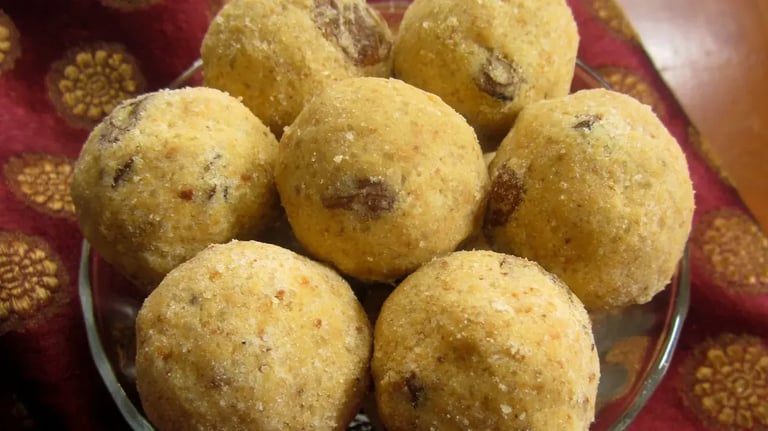 Besan Ladoo with a Twist: Add Cardamom and Pistachios for Guru Purnima