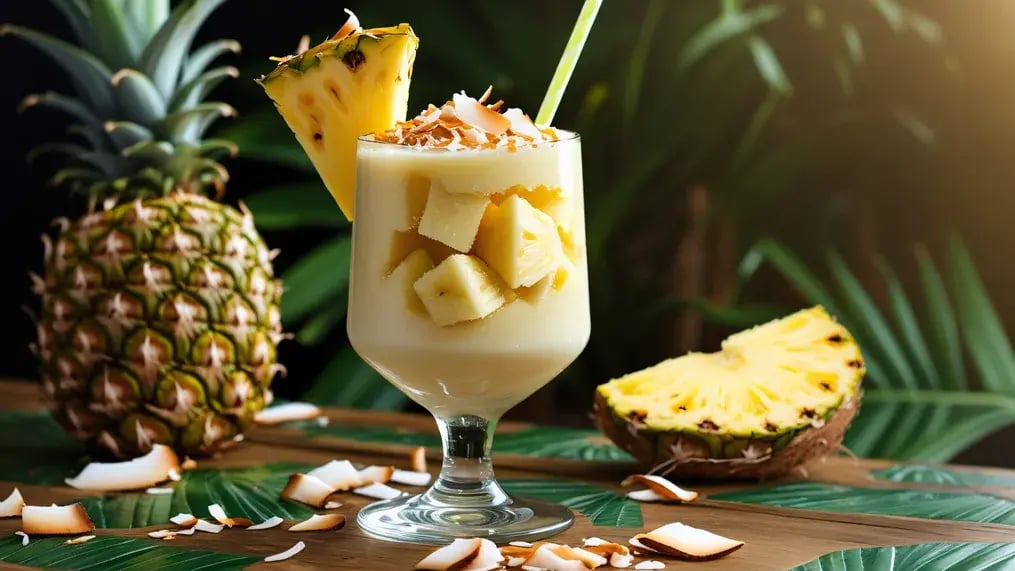 Best Fruits To Blend With Chocolate In Smoothies - Pineapple