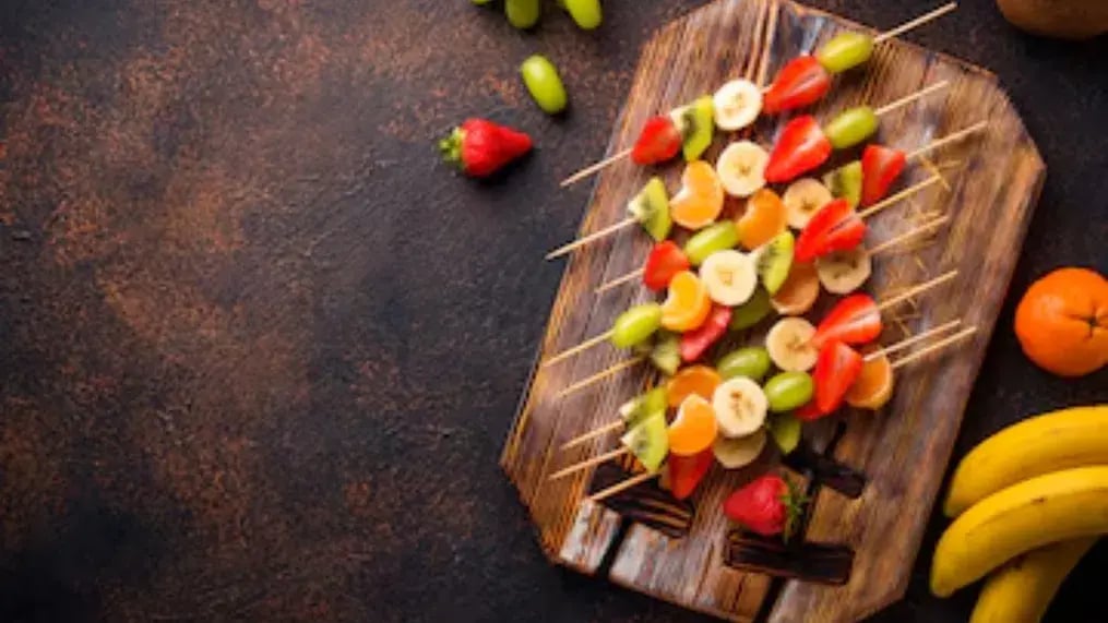 7 Mini Banana Desserts Skewers for Fancy Party Platters