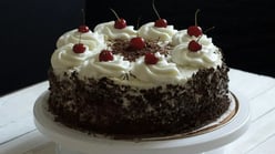 Black Forest Cake with Bournville Chocolate Twist
