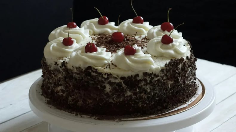 Black Forest Cake with Bournville Chocolate Twist