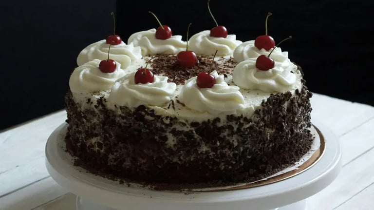 black forest cake