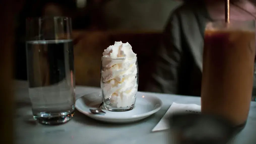 whipping cream
