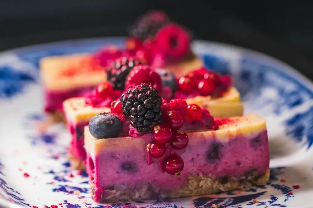 Blueberry Cheesecake Bars
