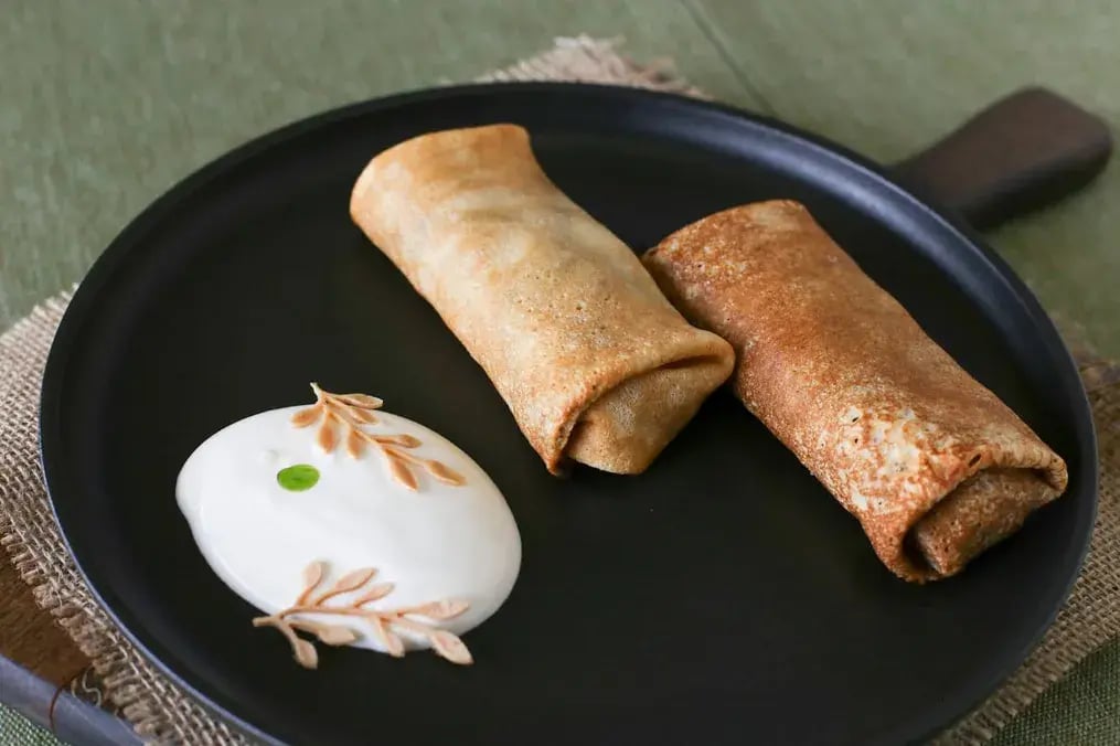Blueberry Pancake Roll-Ups