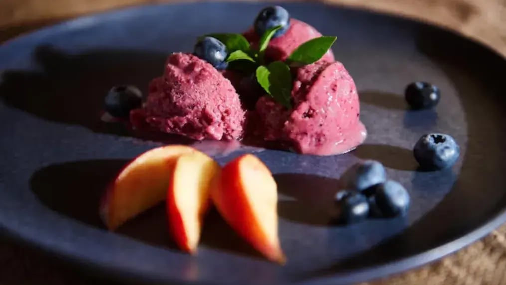 How To Make A Refreshing Blueberry Sorbet