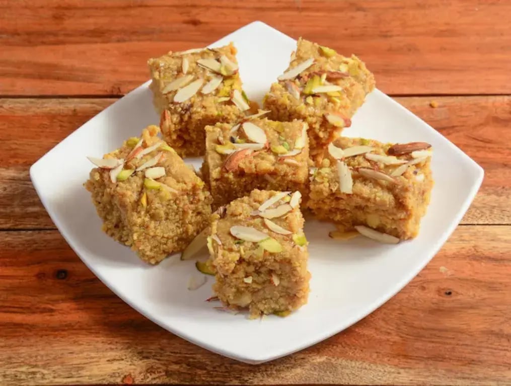 Bournville Almond Kalakand Sweet: A Decadent Treat for Festive Celebrations - Body