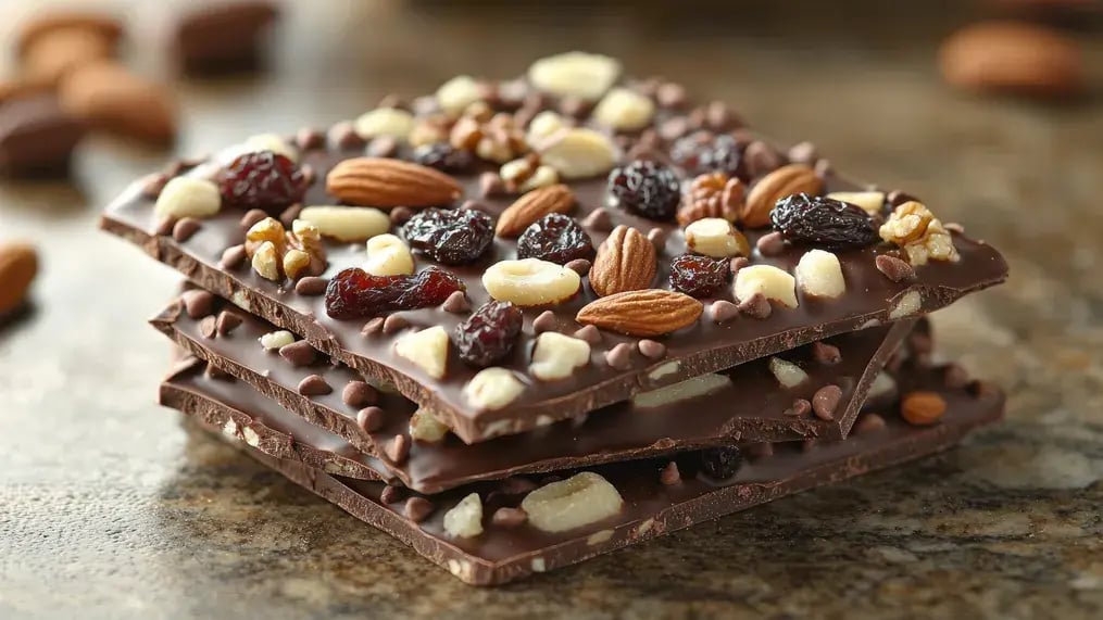 Here Is A Simple Recipe To Make Bournville Bark With Dry Fruits