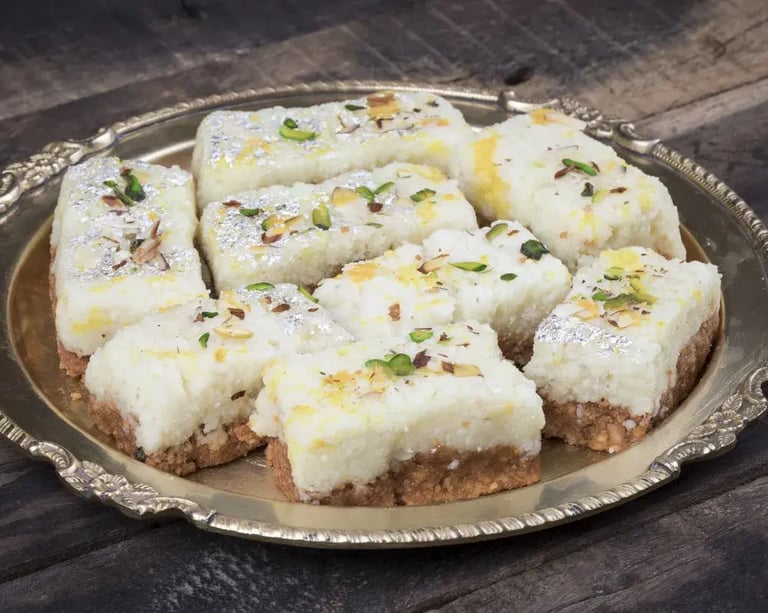 Kalakand brownie fusion