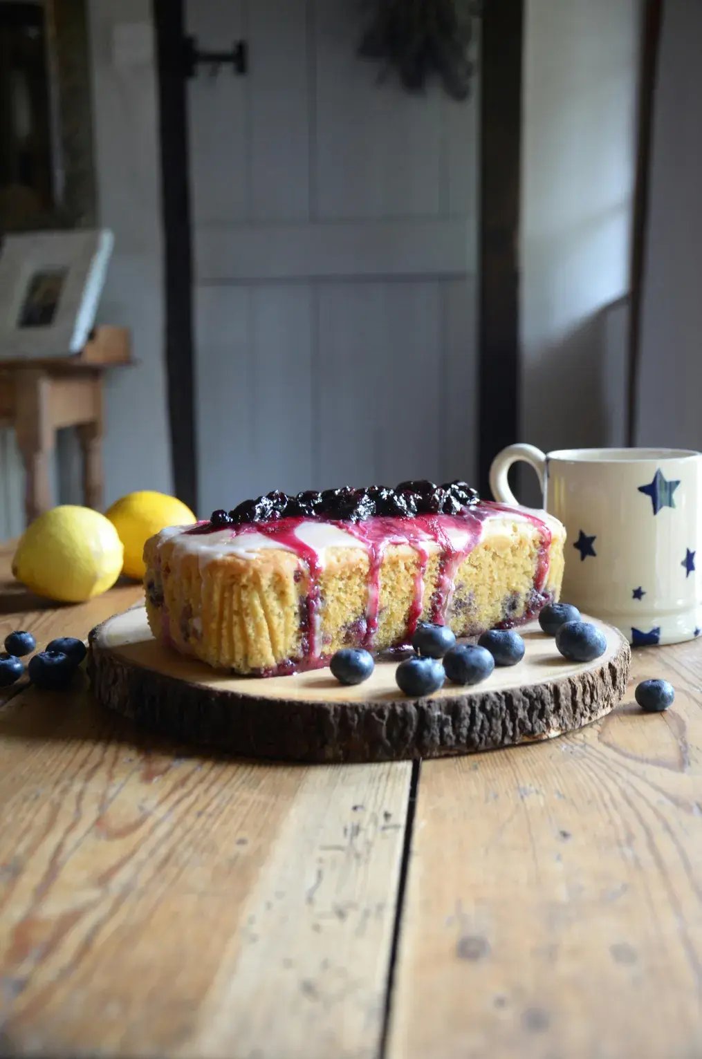 Breakfast cake idea - Moist Blueberry Cake