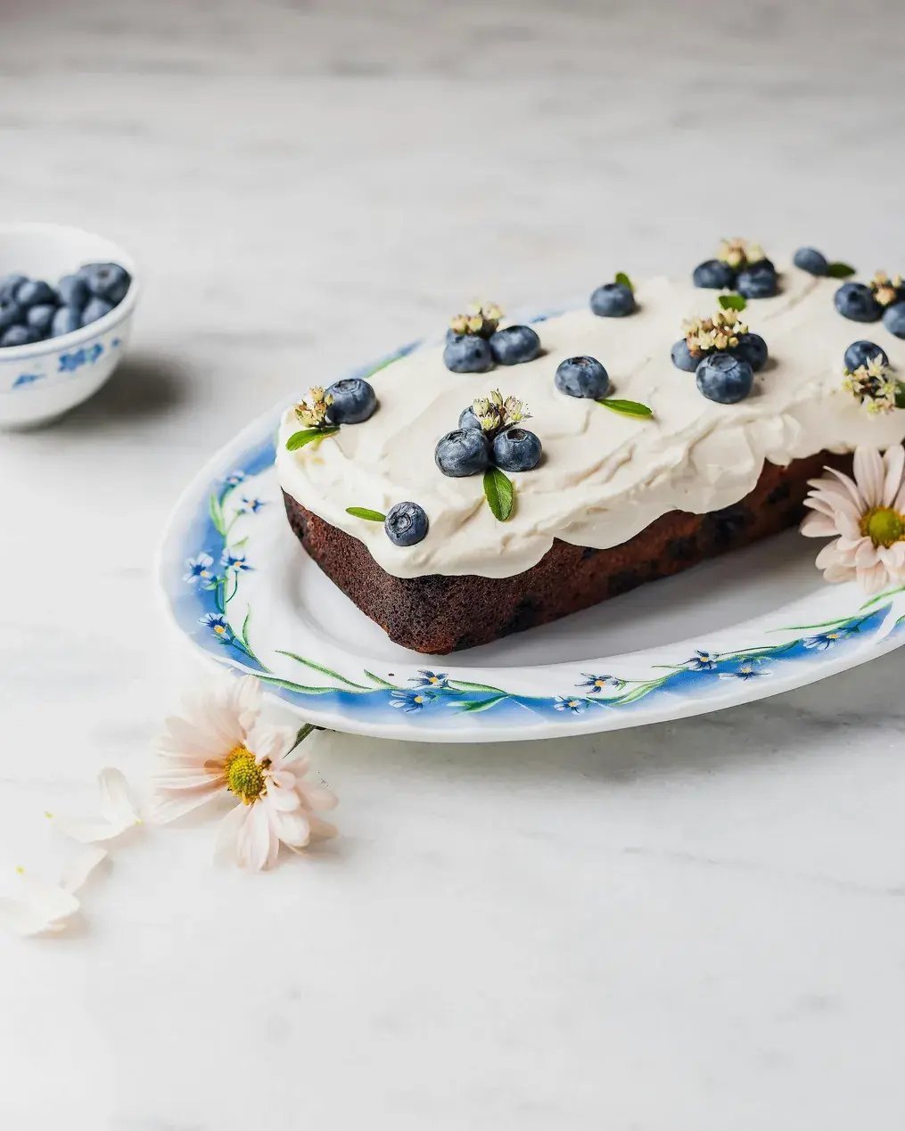 Lemon Blueberry Breakfast Cake