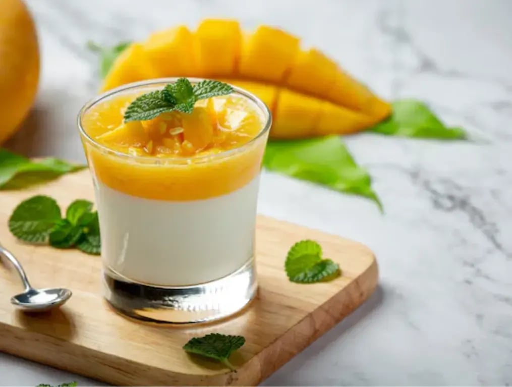 Mango Coconut Mousse