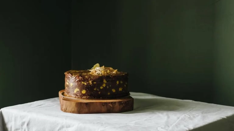 Butterscotch Chocolate Cake